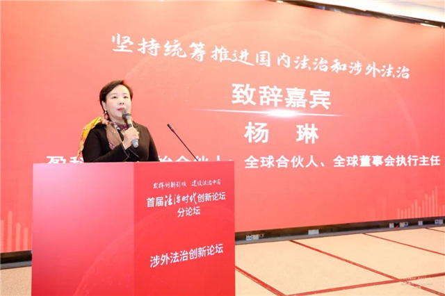 首届法治时代创新论坛分论坛之涉外法治创新论坛在京举行